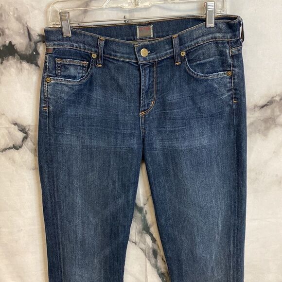 Citizens of humanity blue denim boot cut jeans - Picture 3 of 8